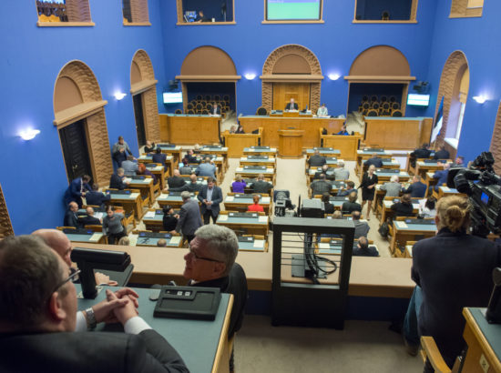 Riigikogu täiskogu istung, istungit külastas Poola parlamendi ülemkoja (Senat) esimees Stanisław Karczewski